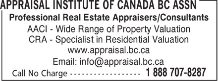 Appraisal Institute Of Canada