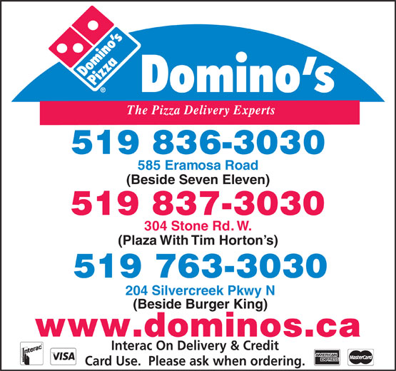 dominos near me delivery phone number