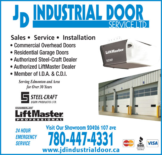 Steel Craft Door Sales Service Ltd Steel Craft Door Sales Service Ltd
