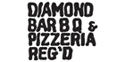 logo Diamond Bar B Q & Pizzeria Reg'd