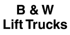 B & W Lift Trucks - Logo