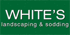 logo White's Landscaping & Sodding