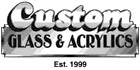 Custom Glass & Acrylics - Logo